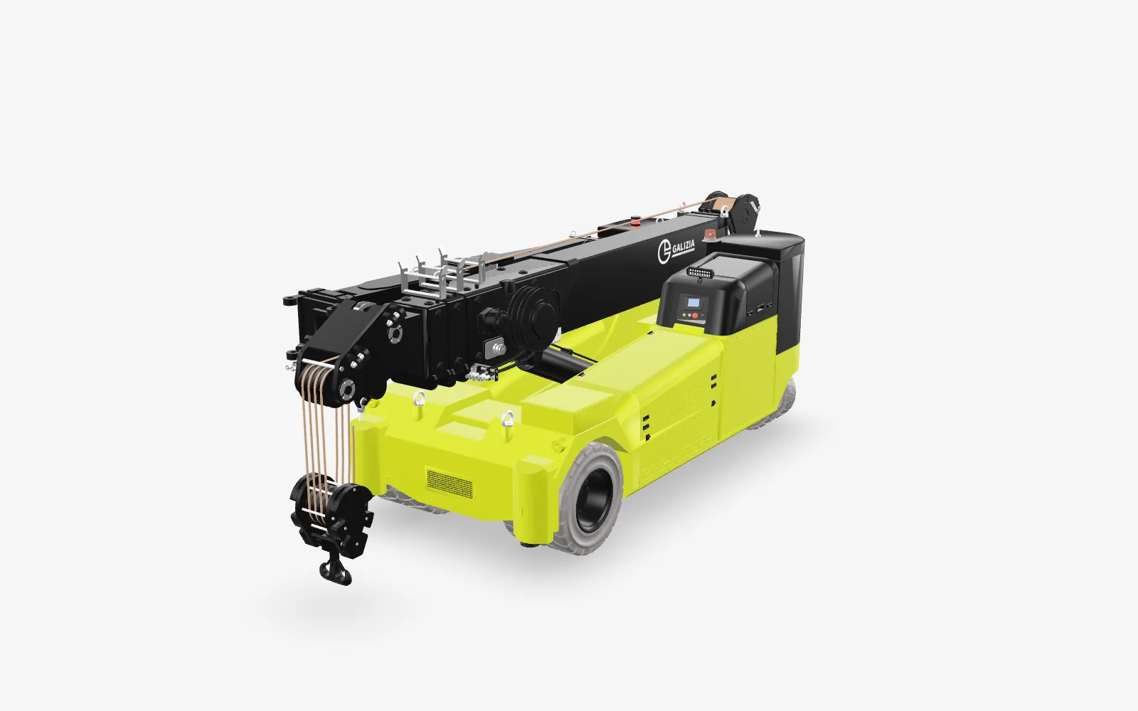 Model 3D GF180 — zblocze linowe do 18 t